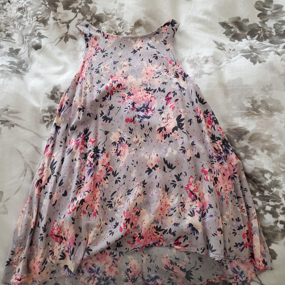 Floral crop dress